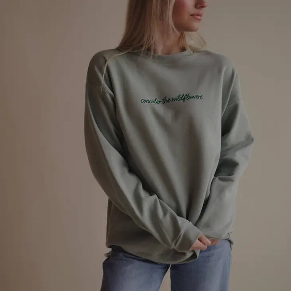 Consider the Wildflowers Pullover