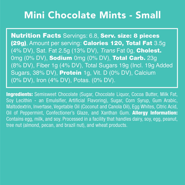 Candy Club-Mini Mint Chocolate Candies