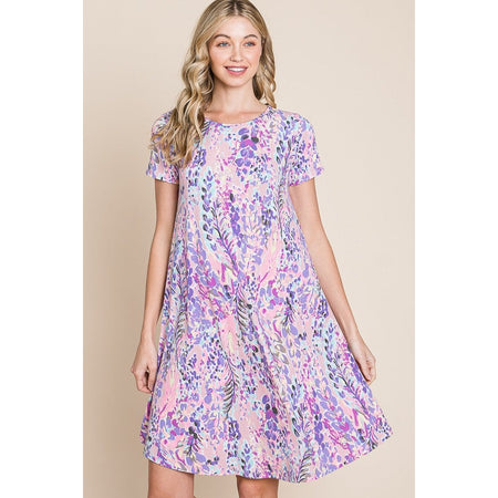 Tahnee Floral Print Dress