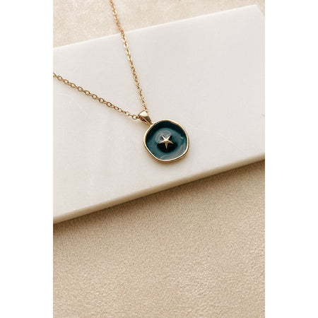 Open Circle Charm Necklace