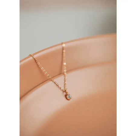Hello Adorn-Tiny Freshwater Pearl Necklace