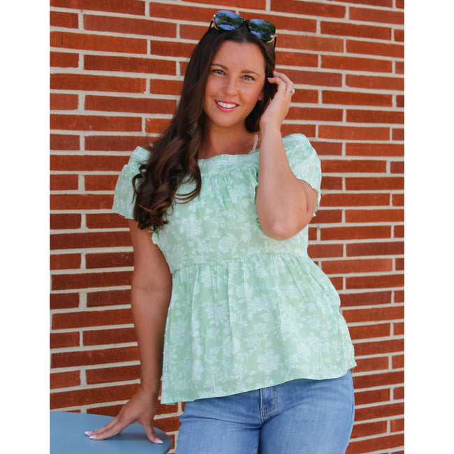 Stacey Smocked Top
