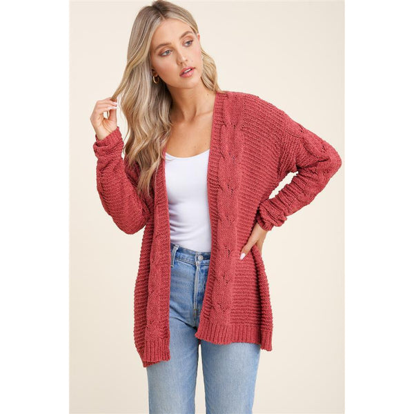 Maria Cable Knit Cardigan