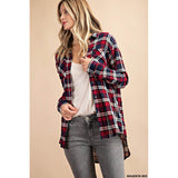 Stacie Crinkled Button Down