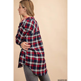 Stacie Crinkled Button Down